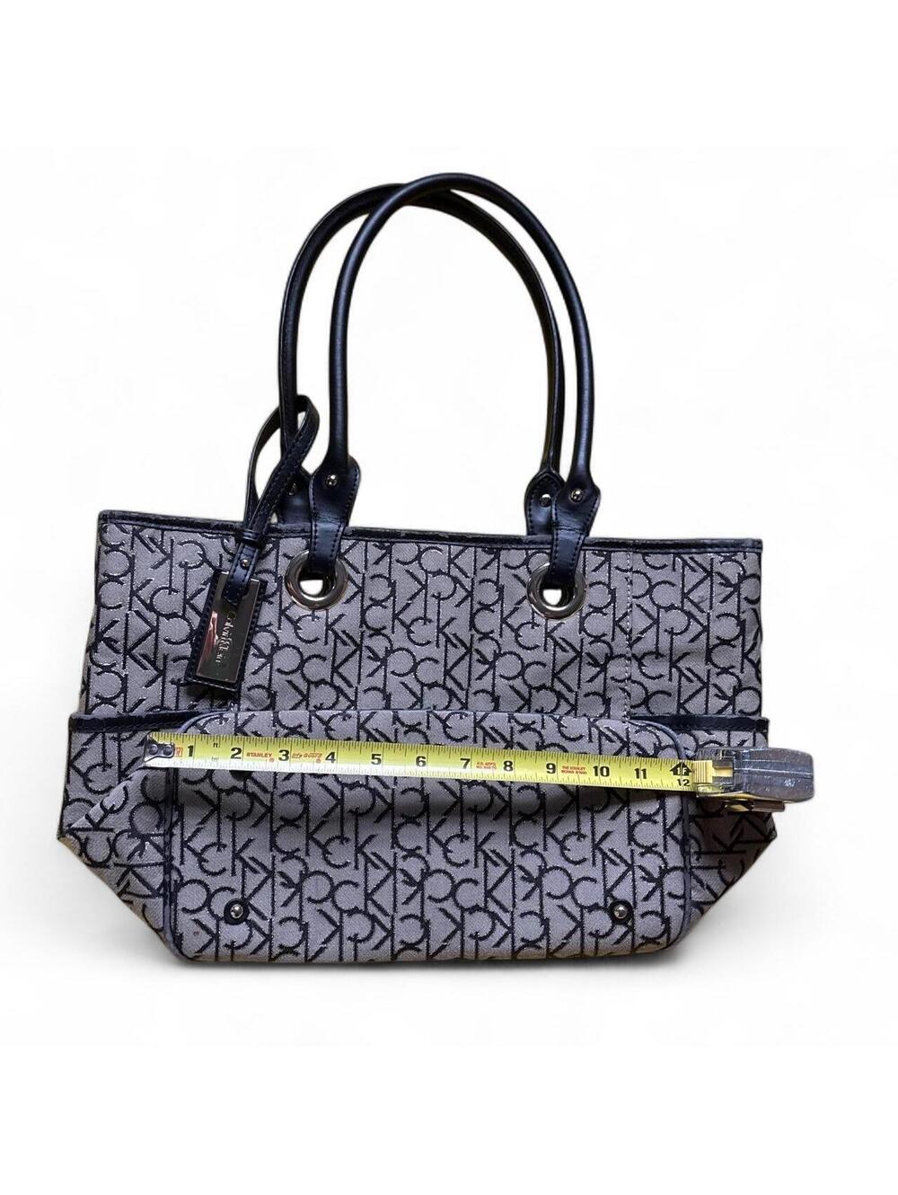 Calvin Klein Women's Black and Grey Bag